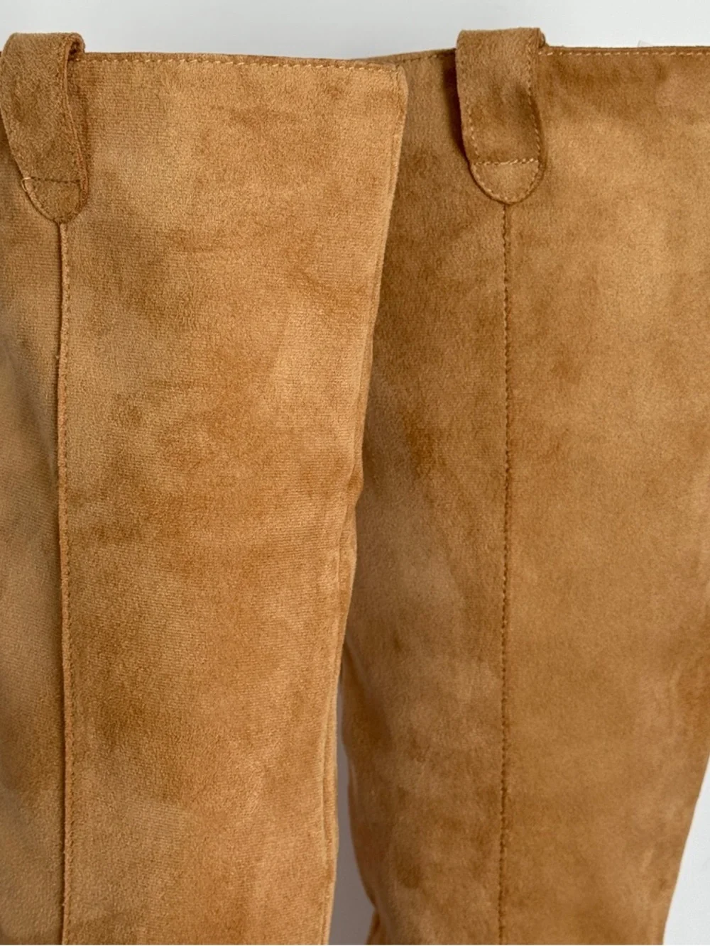 Altar'd State Tan Knee-High Block Heel Boots Size 8.5